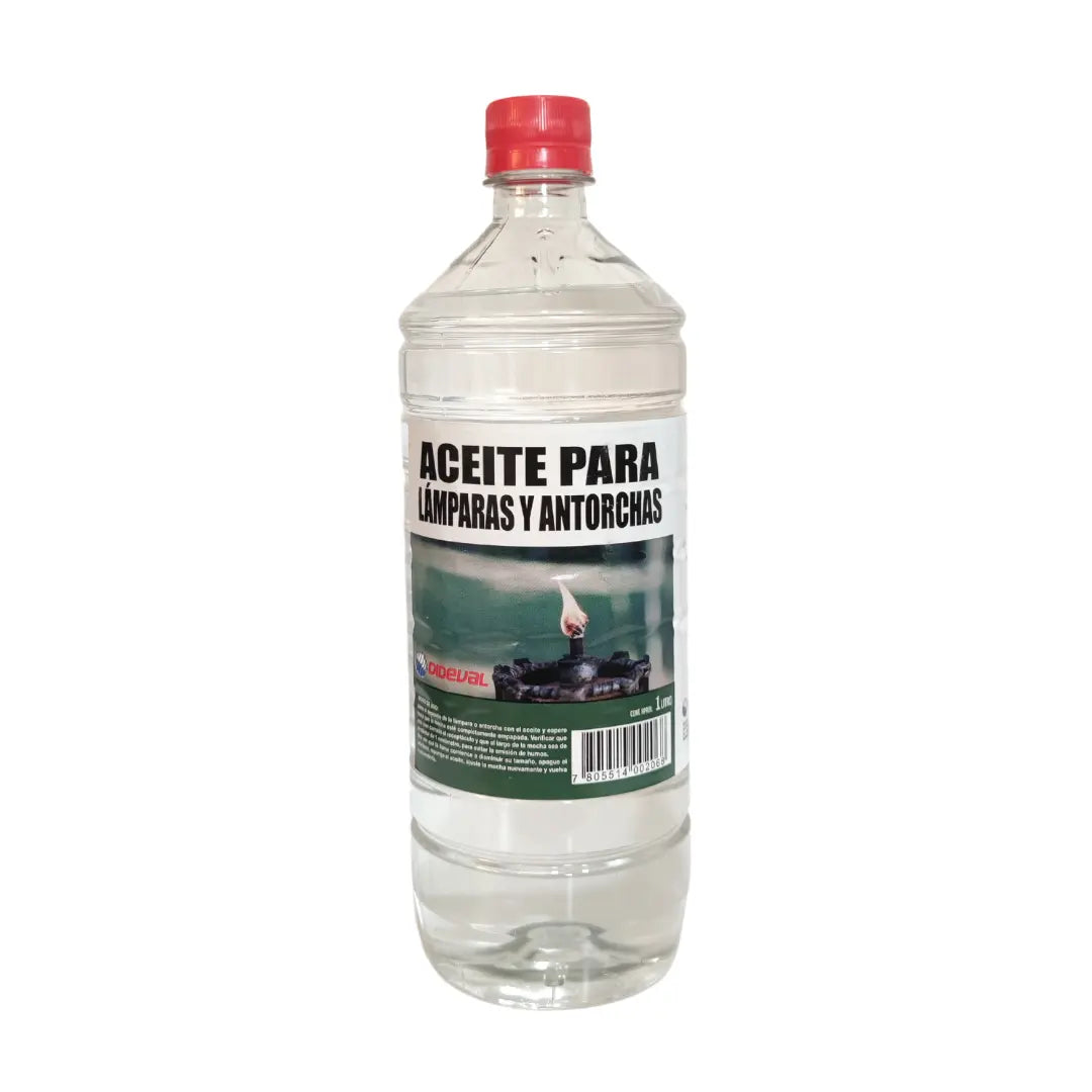 aceite Dideval, combustible líquido para lámparas de aceite y antorchas de jardín