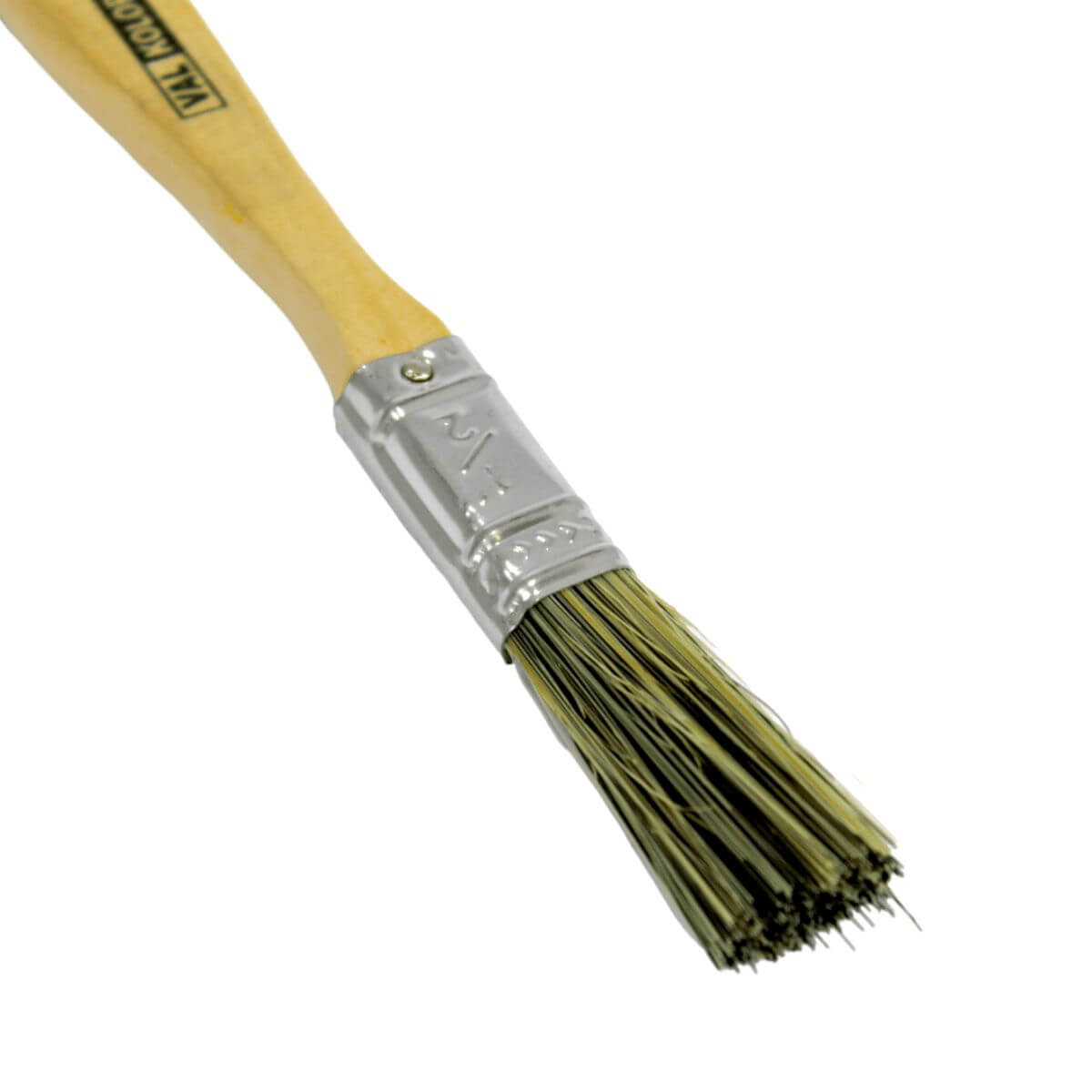 Brocha para pintar de 1/2 pulgada con mango de madera de la marca VALKOLOR