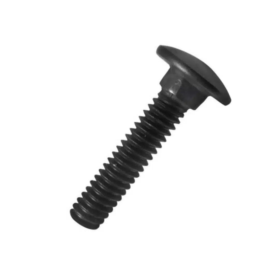 Perno coche UNC de 100 unidades American Screw, tornillo de cabeza redonda y cuello cuadrado para fijaciones robustas en madera y construcción.
