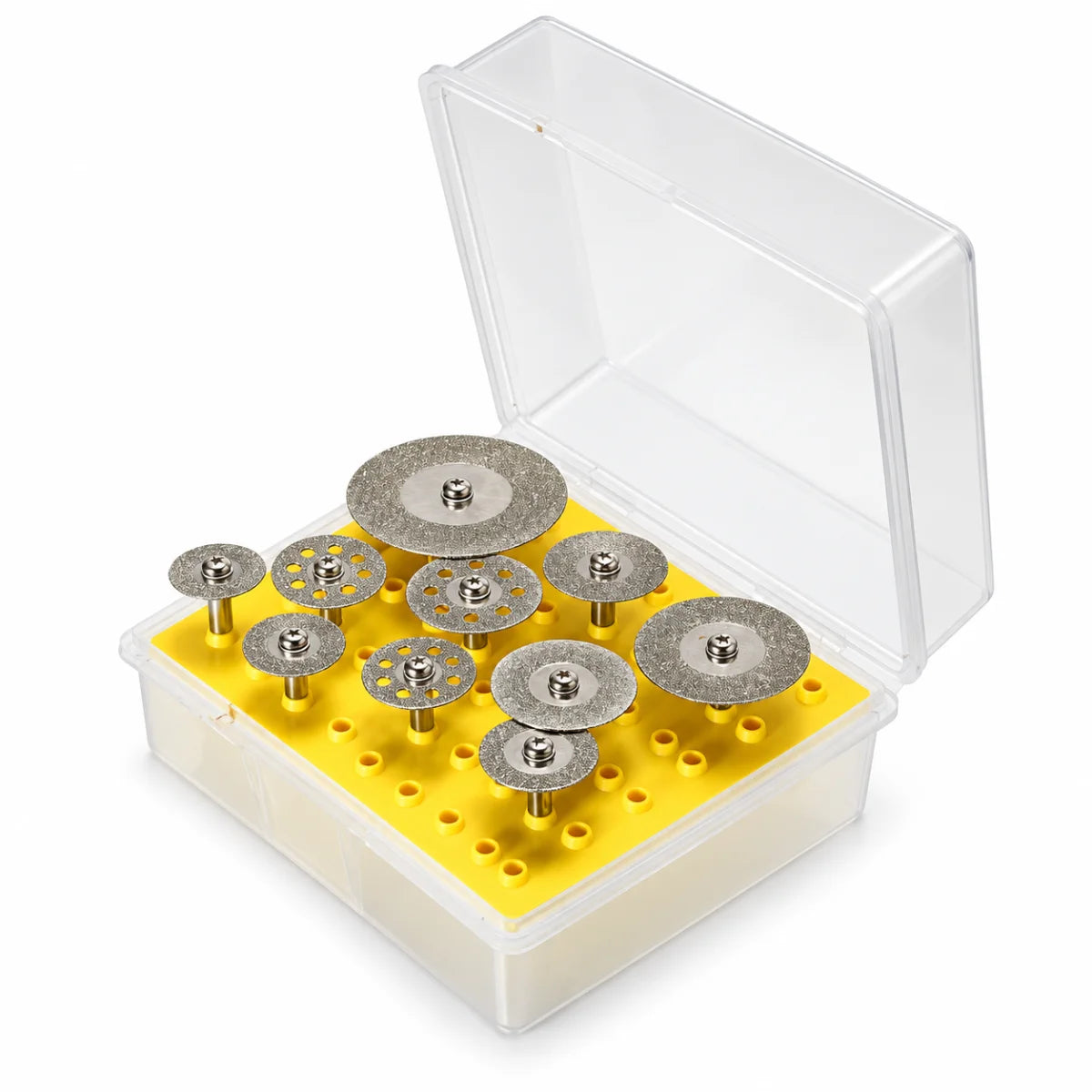 Kit de discos de corte diamantados para Dremel
