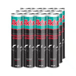Caja de 12 selladores de parabrisas Akfix, color negro de 300 ml, adhesivo de poliuretano para pegar vidrios automotrices
