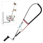 Destapa sanitario telescópico negro de 150 cm para sanitarios de la marca Aquakit.