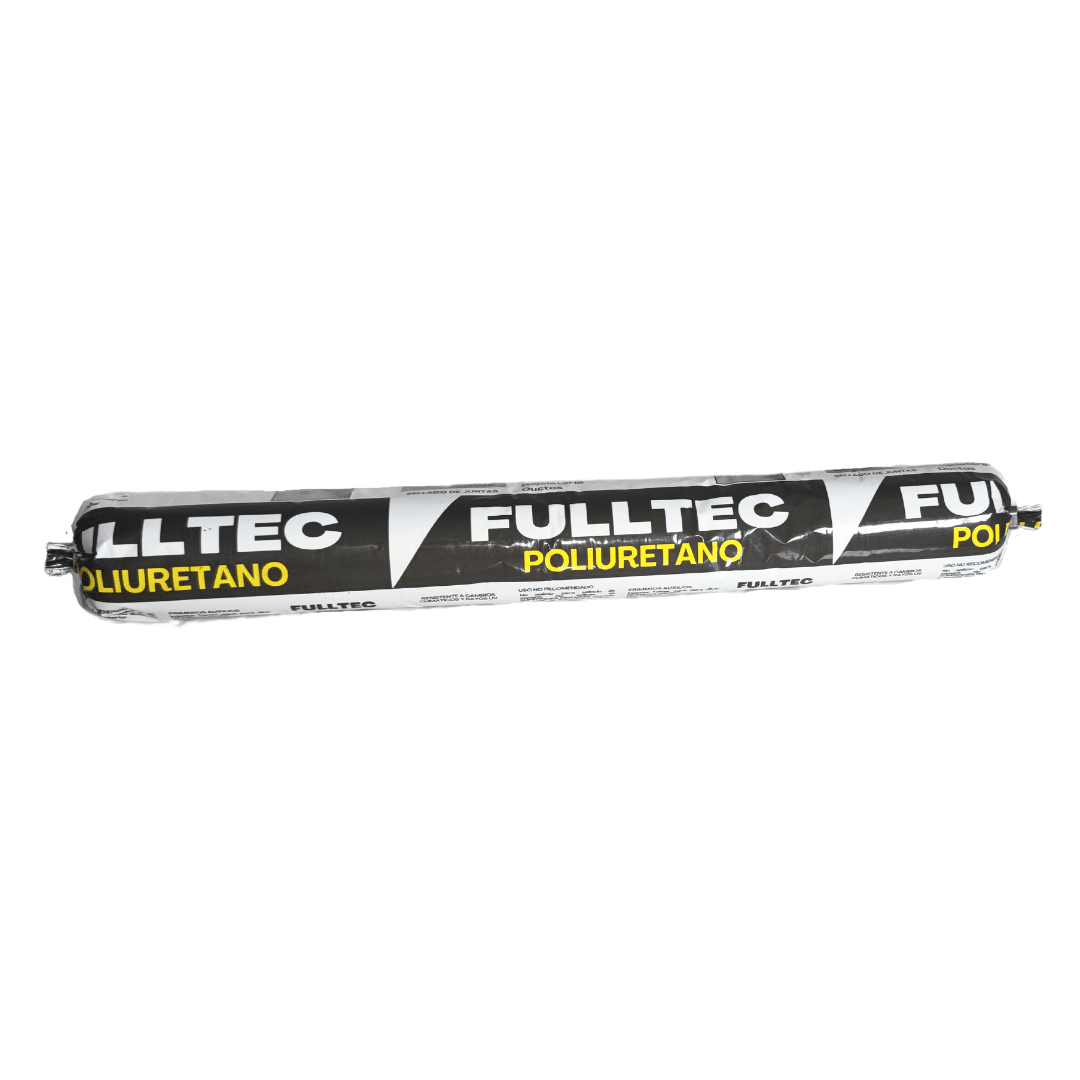 Salchichas (pates) de poliuretano Fulltec en blanco y gris para juntas de dilatación y construcción