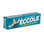 Pegamento Eccole en barra de 9 gramos, adhesivo escolar no tóxico para papel y cartulina, ideal para manualidades y uso diario.
