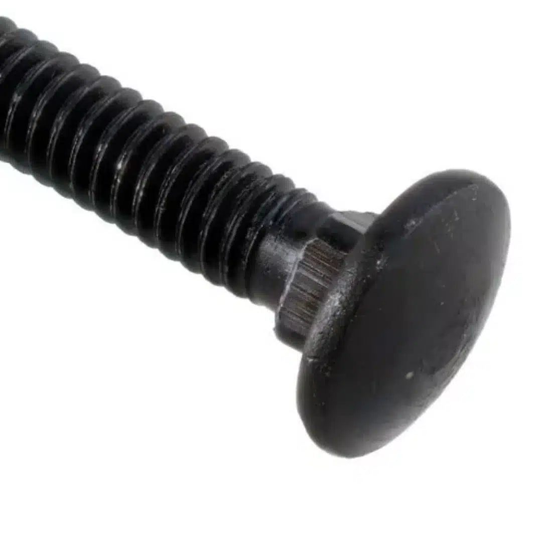 Perno coche UNC de 100 unidades American Screw, tornillo de cabeza redonda y cuello cuadrado para fijaciones robustas en madera y construcción.