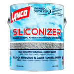 Sellador de techos Lanco Siliconizer impermeabilizante.