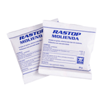 Rodenticida Rastop Molienda Toffee 200 gramos, cebo en harina de alta palatabilidad para el control de ratas y ratones, ideal para áreas secas y almacenes.