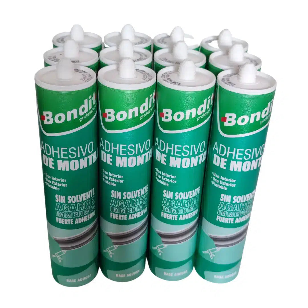 adhesivo de montaje Bondit de 300ml, para construcción, fijación rápida y fuerte sin clavos