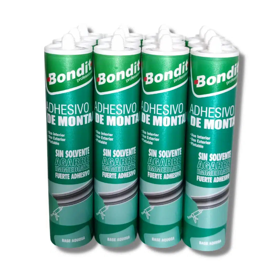 adhesivo de montaje Bondit de 300ml, para construcción, fijación rápida y fuerte sin clavos