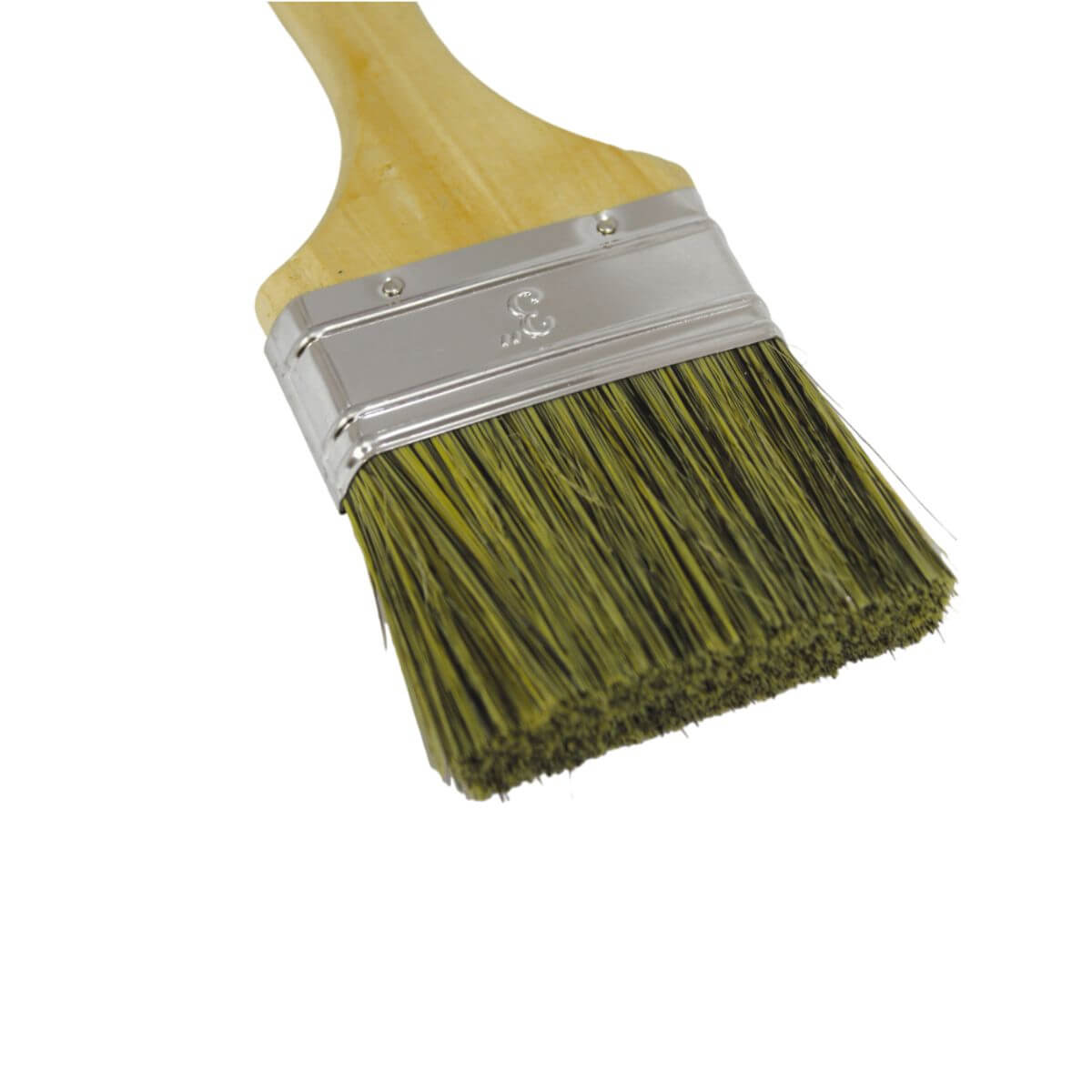 Brocha para pintar de 3 pulgadas con mango de madera de la marca Valkolor