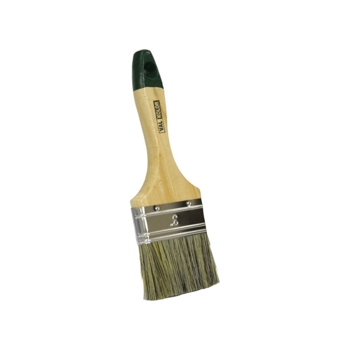 Brocha para pintar de 3 pulgadas con mango de madera de la marca Valkolor