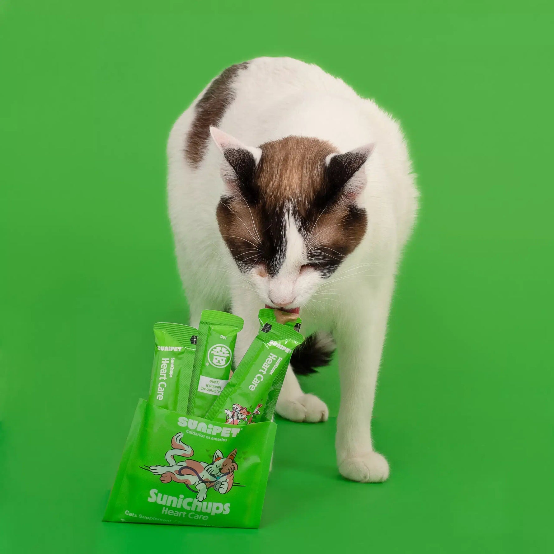 Snack Sunichups atún para salud cardíaca de gatos