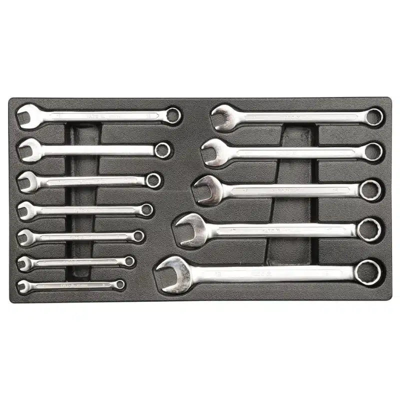 Caja de herramientas Yato YT-38951 de 80 piezas, incluyendo llaves, puntas y accesorios para trabajos de mecánica y hogar