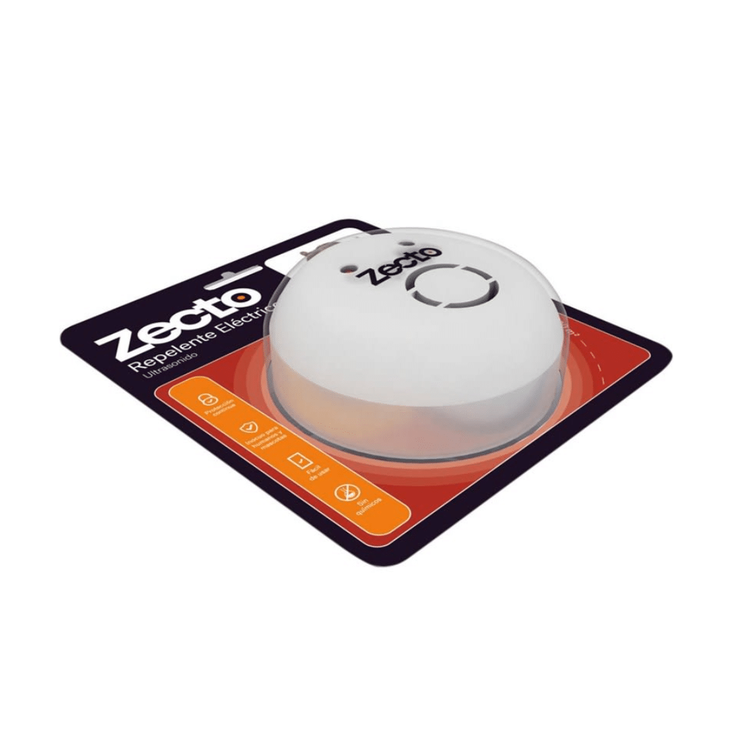 Repelente eléctrico Zecto para ratones ultrasonido interior