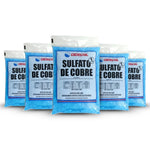 Sulfato de Cobre cristalino azul de 5 kg para eliminar hongos y algas en albercas y cosechas.