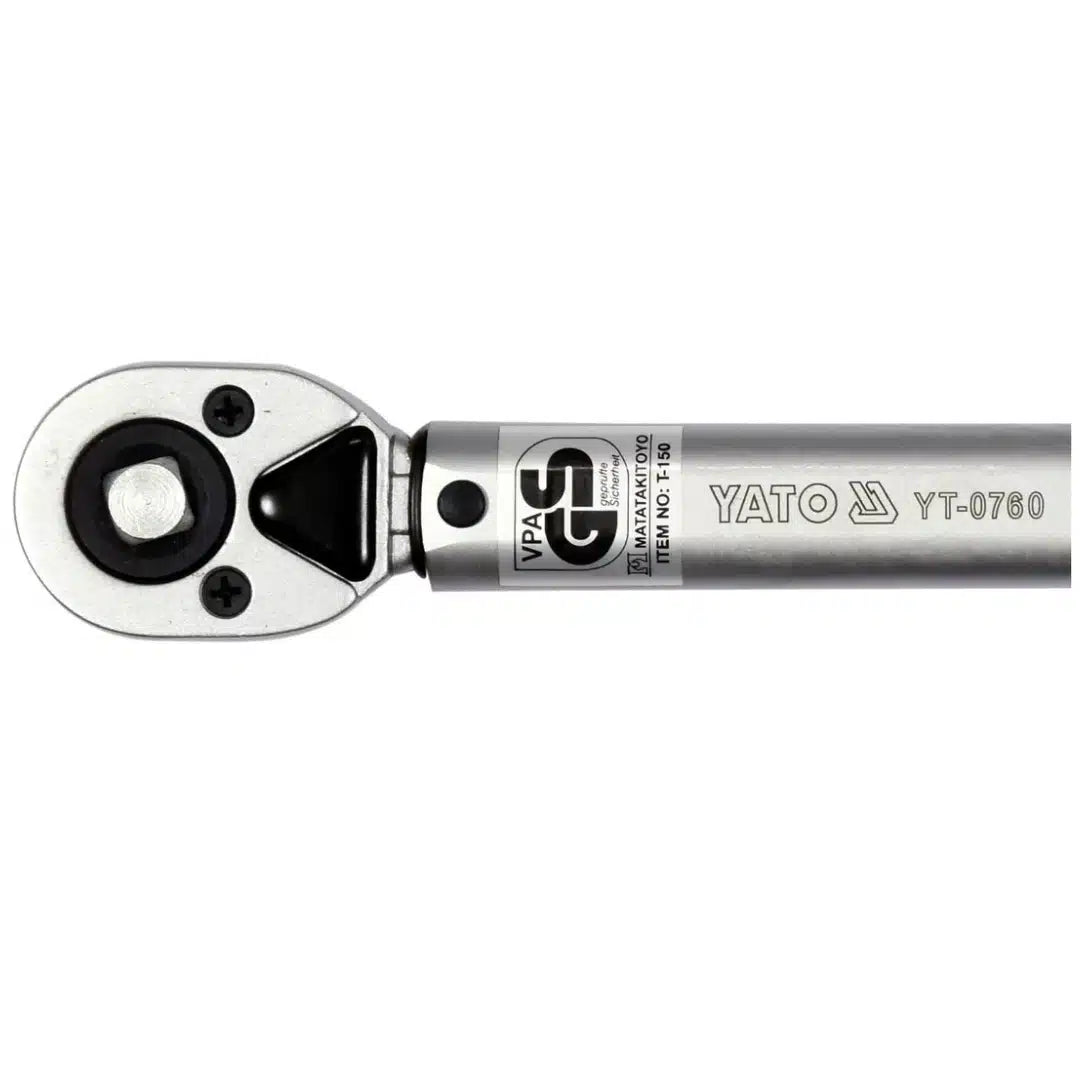 Llave de torque 1/2 pulgada Yato 30‑210 Nm ajustable