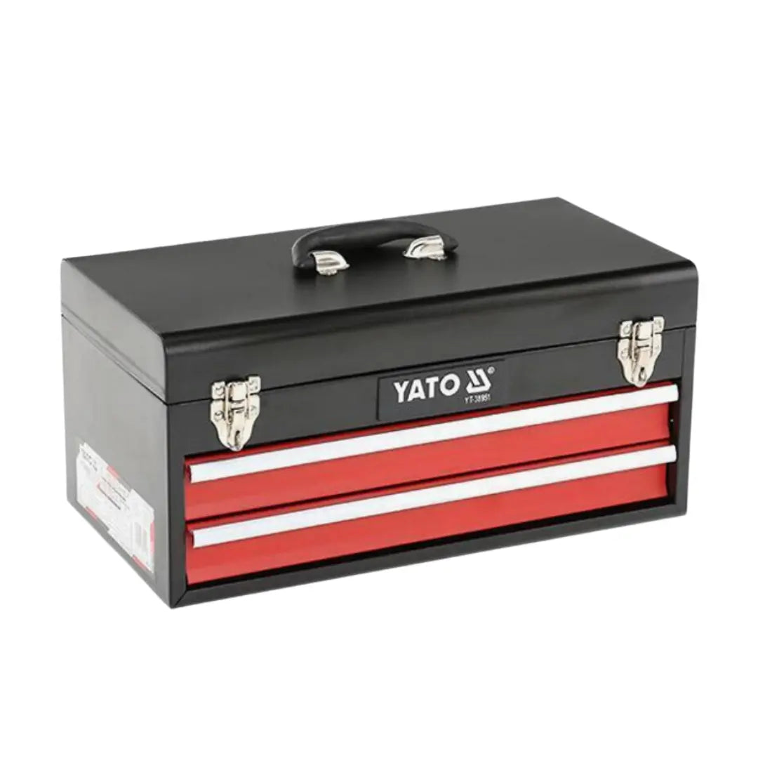 Caja de herramientas Yato YT-38951 de 80 piezas, incluyendo llaves, puntas y accesorios para trabajos de mecánica y hogar