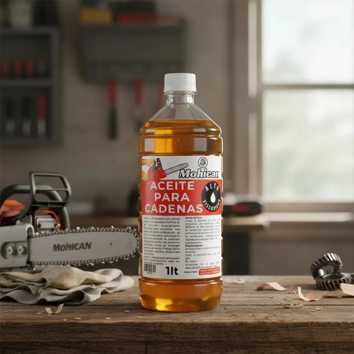 Aceite para cadena de motosierra Mohican 1 litro