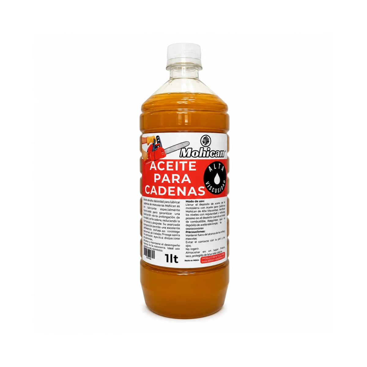 Aceite para cadena de motosierra Mohican 1 litro