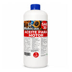 Aceite motor monogrado SAE 30 Mohican de 1 litro para cortadora de pasto