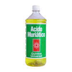 ácido muriático Química Universal para tratamiento de concreto y saneamiento.