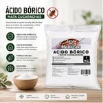 Ácido bórico mata cucarachas Mohican 1 kg en polvo