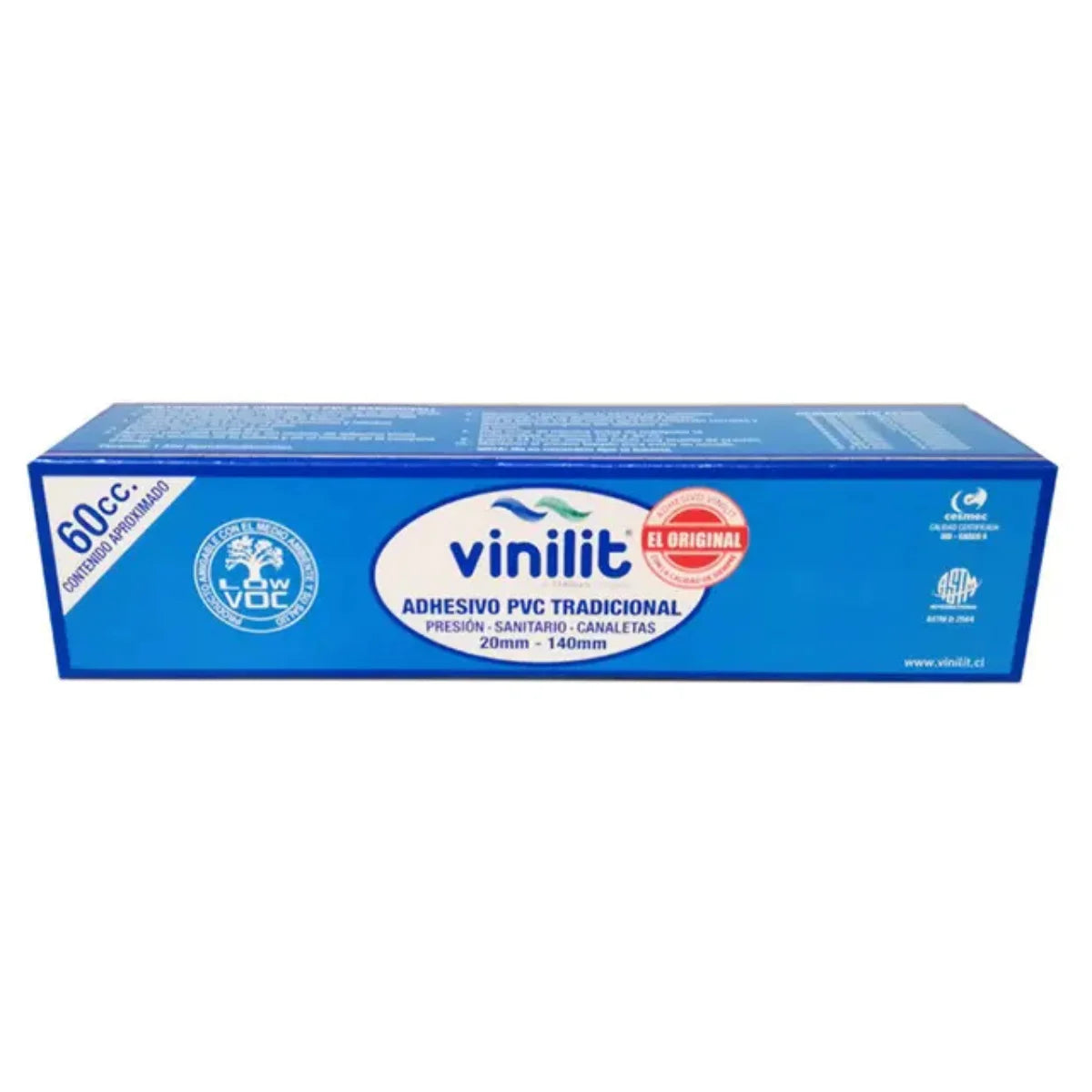 Adhesivo PVC Vinilit tradicional en pomo
