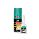 Adhesivo Mágico con Activador 705 Akfix para pegado instantáneo de madera MDF y molduras