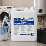 Agua desmineralizada Mohican bidón de 5 litros para uso técnico y automotriz