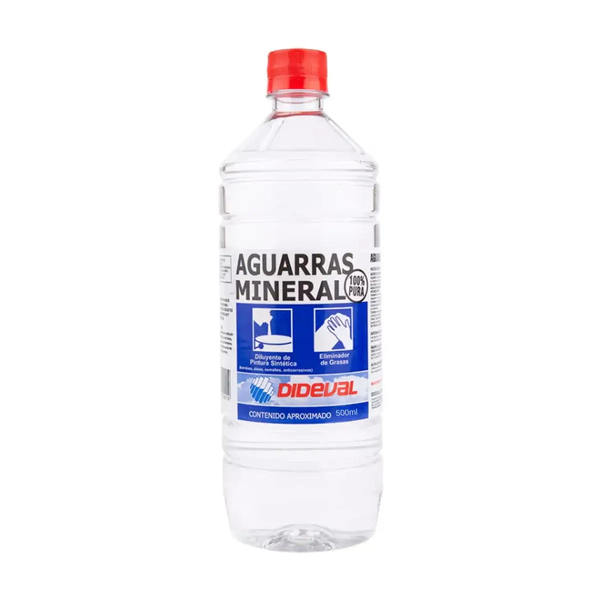 Botella de aguarras mineral Dideval de 500 ml