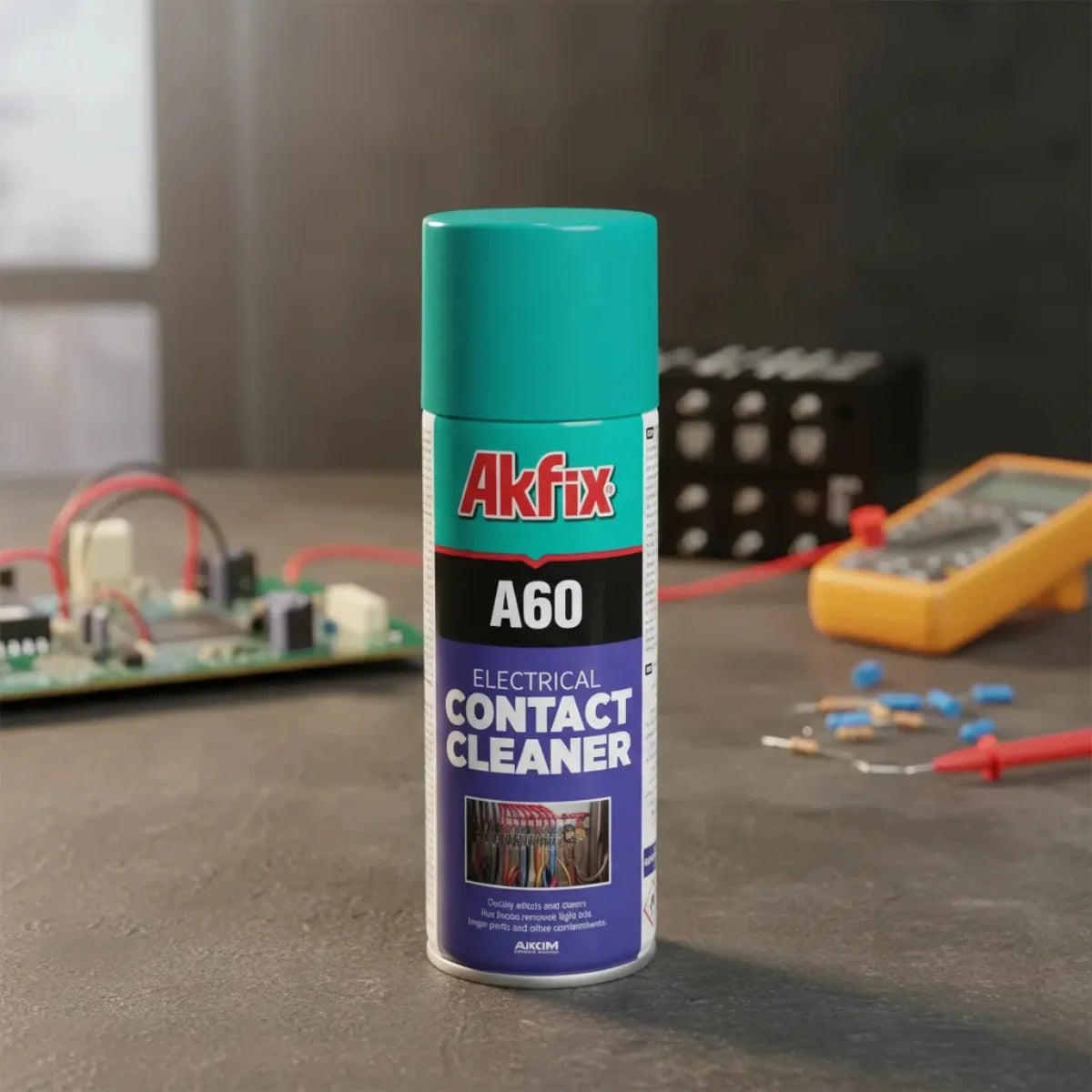 Limpia Contactos Electrónicos Akfix A60 Spray 400 ml
