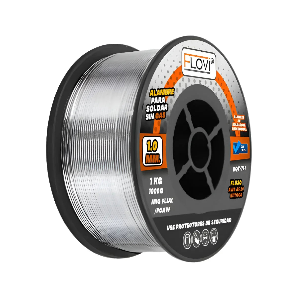 Alambre Para Soldar Sin Gas 1 Kg Flovi
