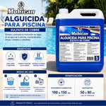 Alguicida para piscinas Mohican de 5 litros con sulfato de cobre