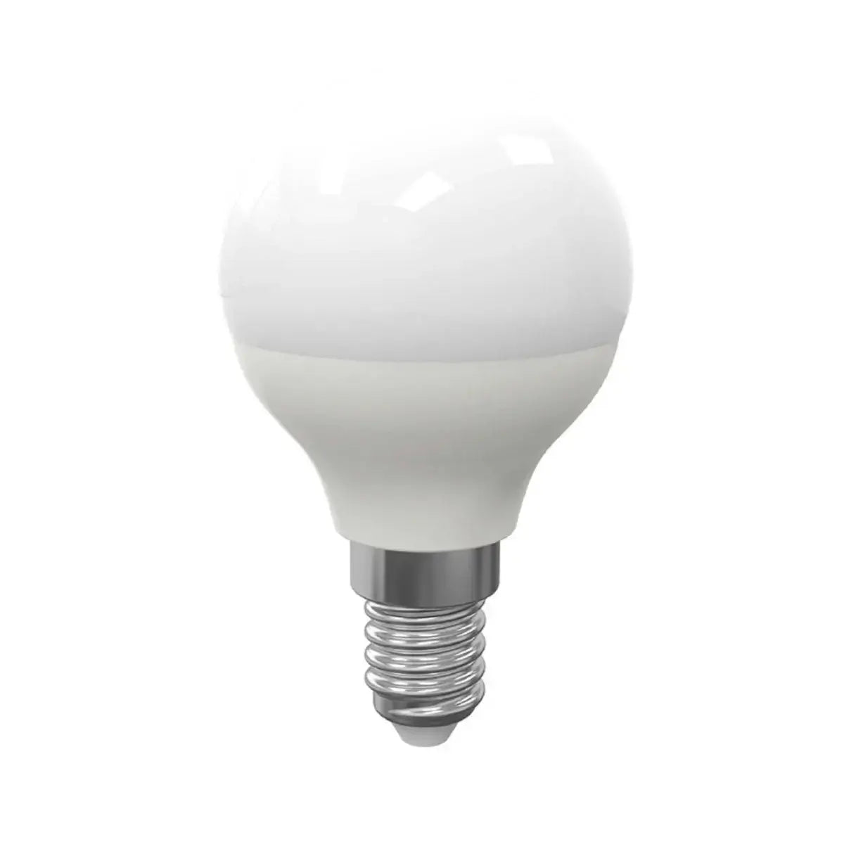 Ampolleta mini bola LED de 6W y luz cálida con base E14 de la marca Stanford