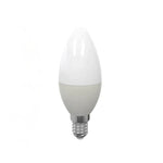 Ampolleta Vela LED con 6W de potencia y base E14