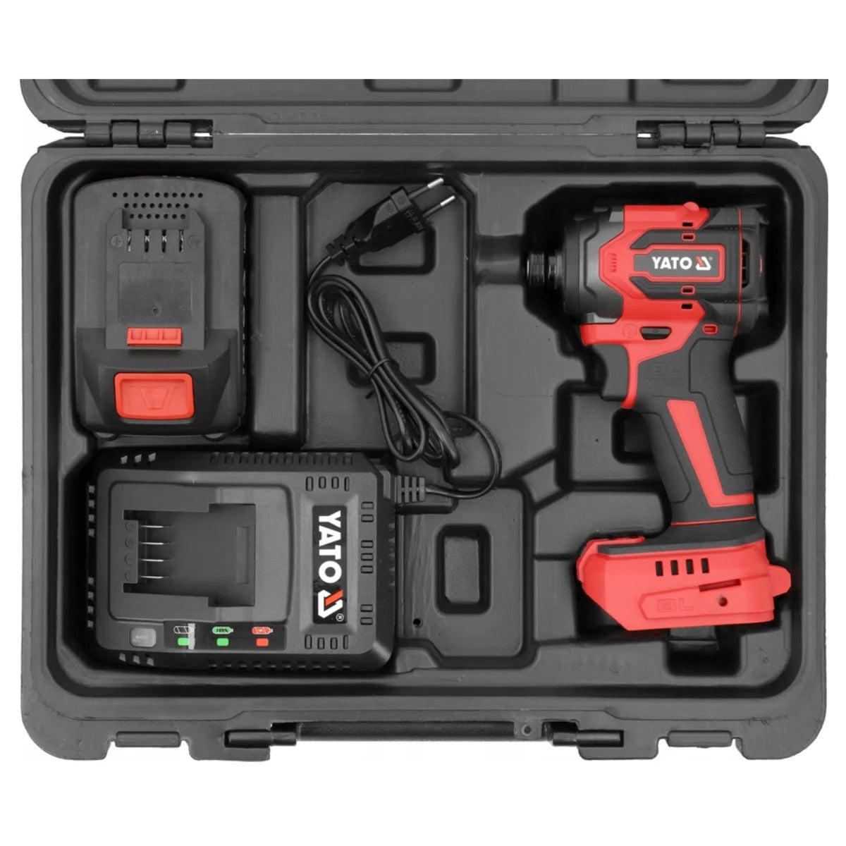 Atornillador de Impacto Inalámbrico Yato YT-82798 18V 230 Nm