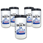 Baja pH Dideval para piscinas, químico para regular el nivel de acidez del agua.