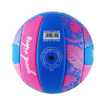 pelota de voleibol playa marca Mikasa modelo BV354TV morado, tamaño oficial N°5 de material suave TPE.