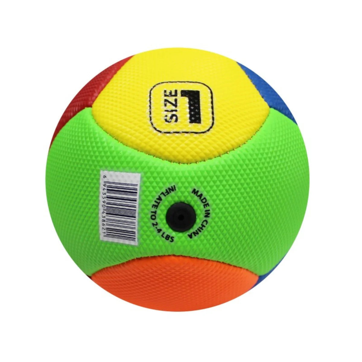 Balón multiuso de iniciación UKTIME N°1 con cubierta de PVC texturizado.