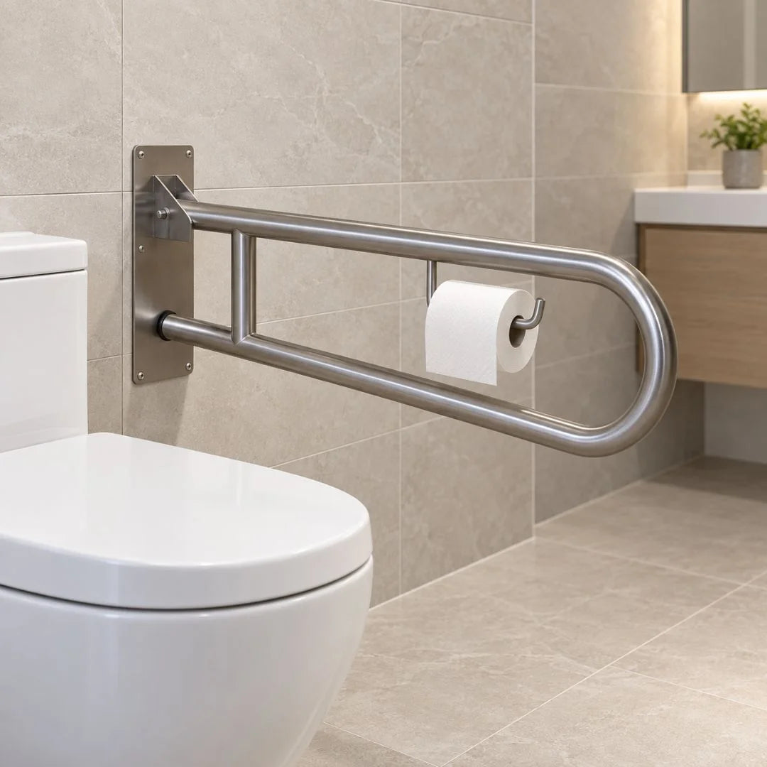 Barra abatible al muro Taumm 78 cm acero inoxidable 304