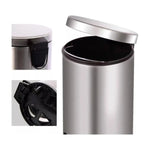 Basurero con pedal Täumm de 30 litros de acero inoxidable
