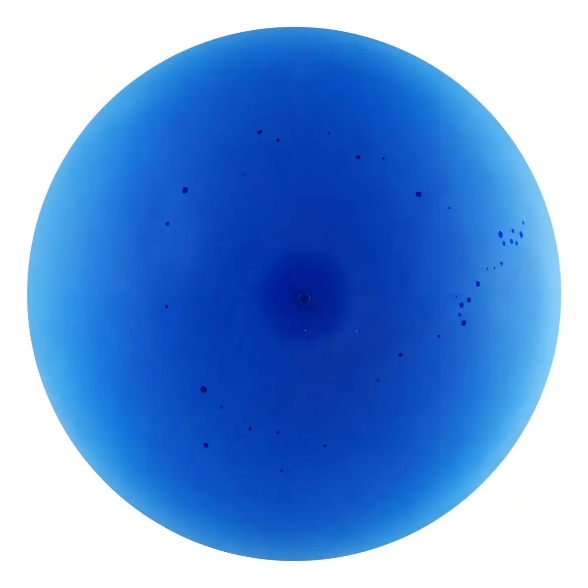 Pelota de yoga de espuma azul UK TIME para alinear la columna vertebral