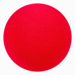 Pelota de yoga de espuma roja UK TIME para alinear la columna vertebral.