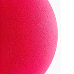 Pelota de yoga de espuma roja UK TIME para alinear la columna vertebral.