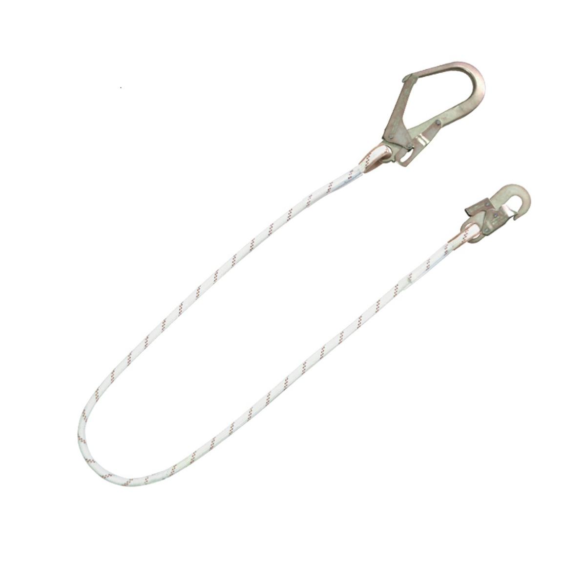 Cabo de vida KBEEN KL-8200 con gancho escala y protección termo contraíble, elemento de amarre para posicionamiento