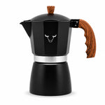Cafetera italiana Wayu de aluminio con capacidad de 450 ml