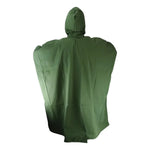 Poncho impermeable de seguridad Black Bear Holt T35 con espesor de 0.35 mm y costuras selladas.