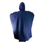 Poncho impermeable de seguridad Black Bear Holt T35 con espesor de 0.35 mm y costuras selladas.