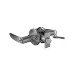 Cerradura tubular Bash de acero inoxidable y dorado para puertas de baño y oficina.