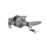 Cerradura tubular Bash de acero inoxidable y dorado para puertas de baño y oficina.